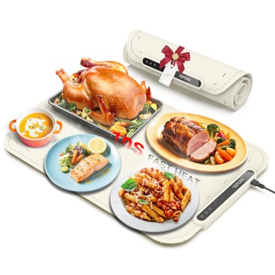 Food & Snacks Pdf - Warming Mat for Food, VEPOKA Food
