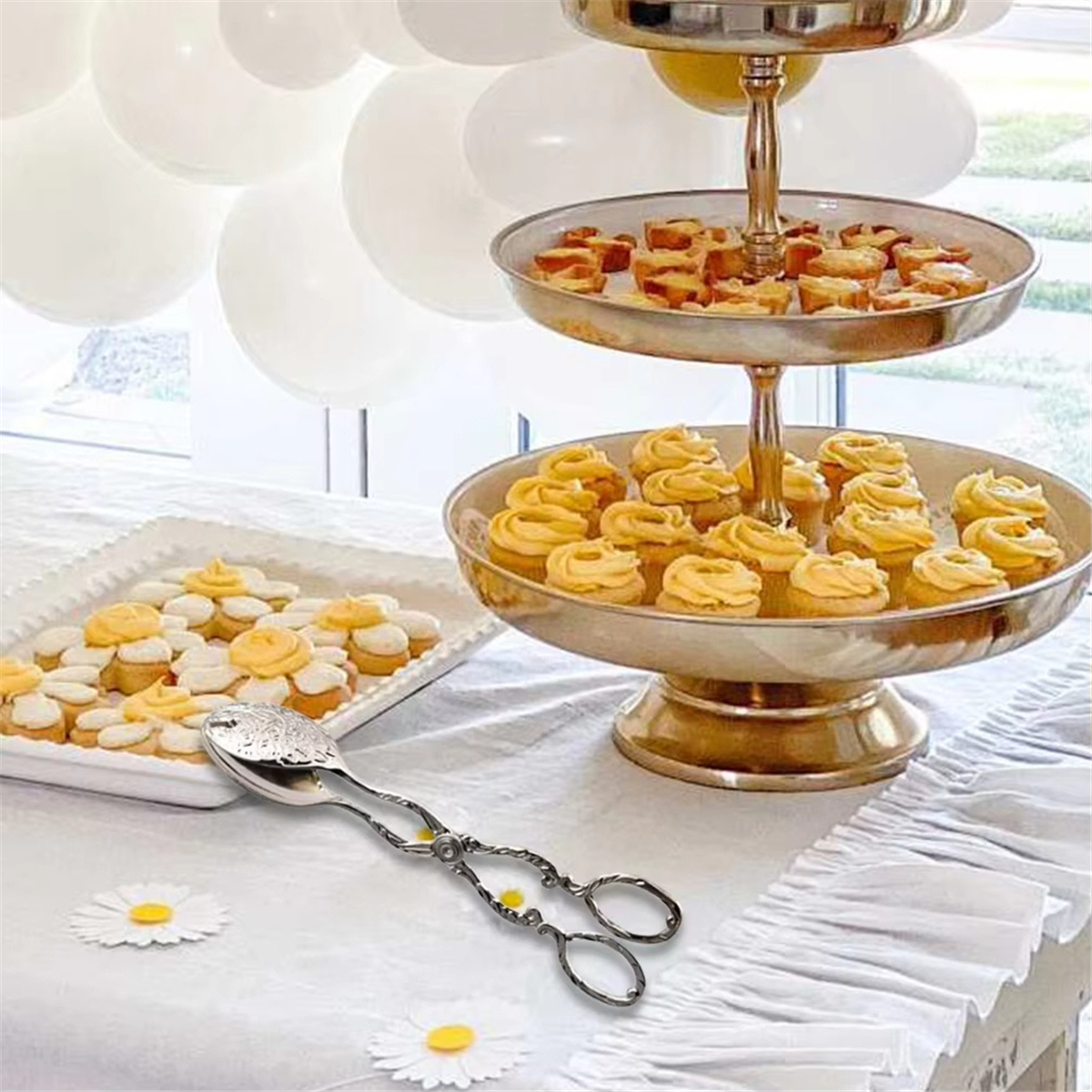 Zinc Food Snacks - A04I Fruit Salad Cake Clip Zinc