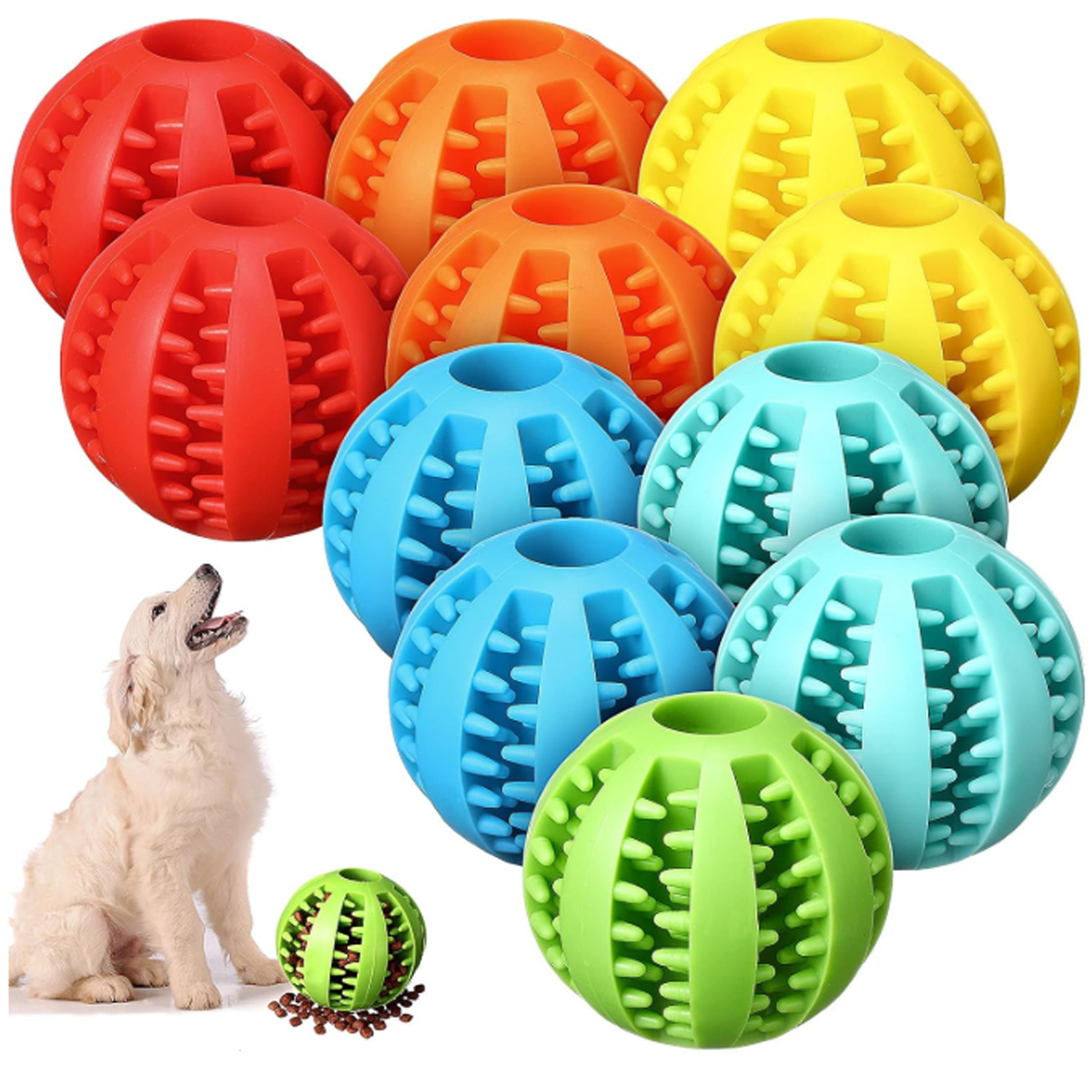 Food Snacks Distribution - 1pc Dog Toy Snack Ball Interactive