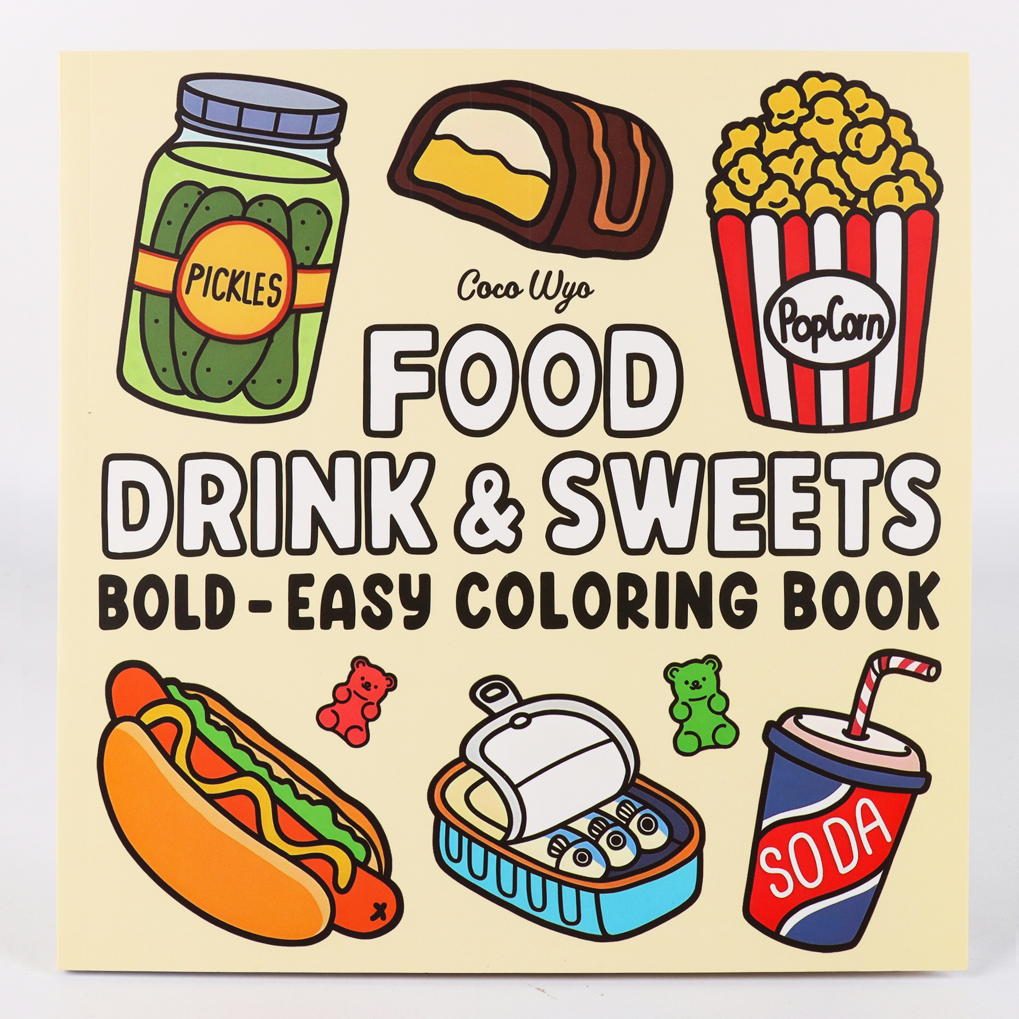 Food Y Snacks Coloring Book - Coloring Book for Adults:Foods, Drinks, Desserts