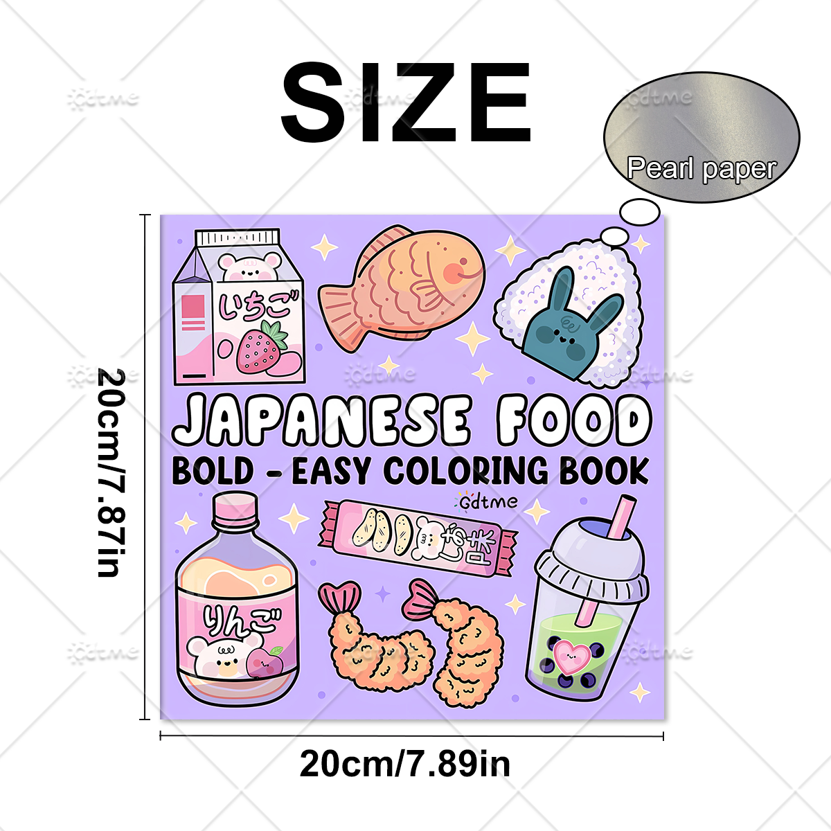 JAPANESE FOOD Bold-easy Patter - Food Y Snacks Coloring Book ulasan dan harga