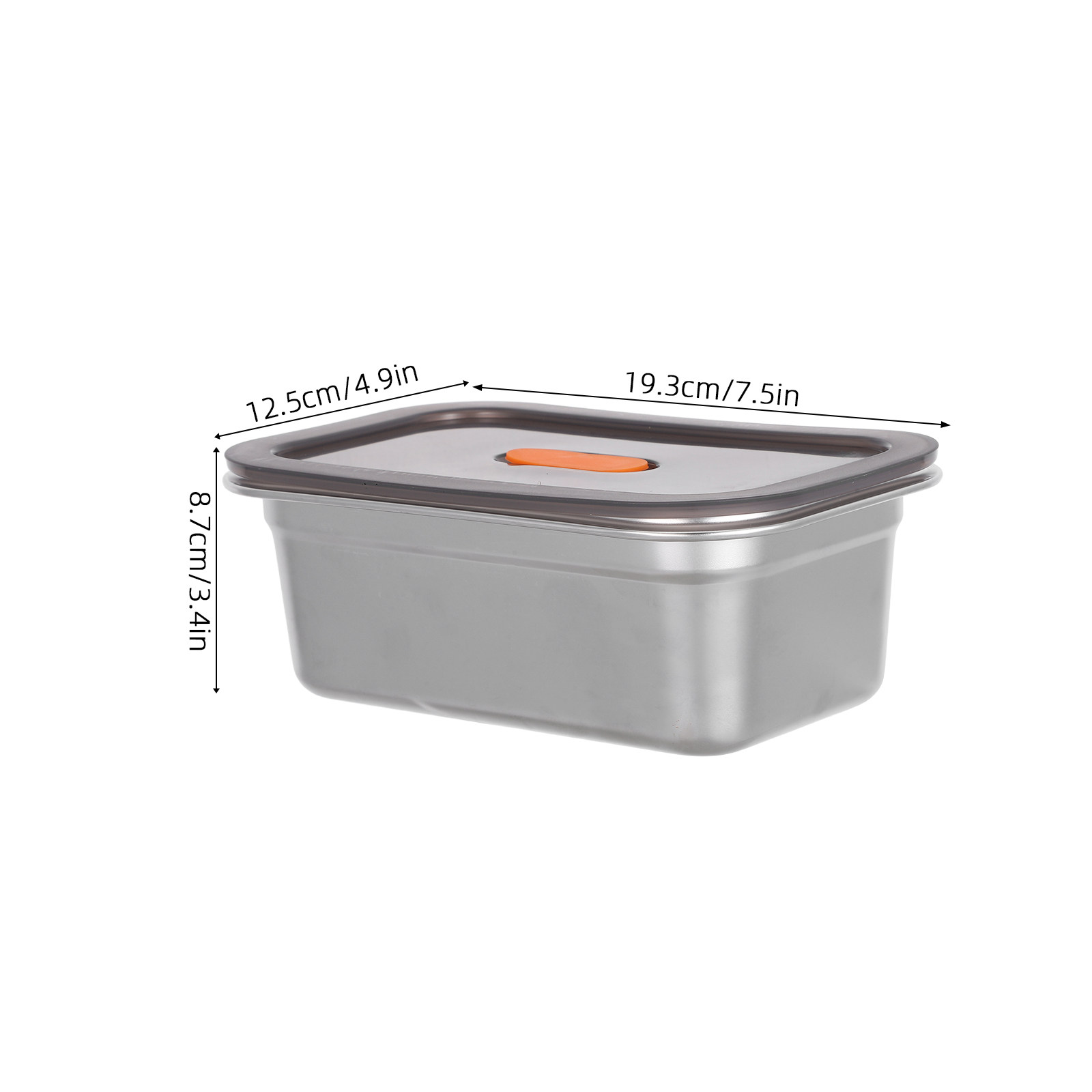 Stainless Steel Ice Cream Stor - Homemade Food Snacks ulasan dan harga