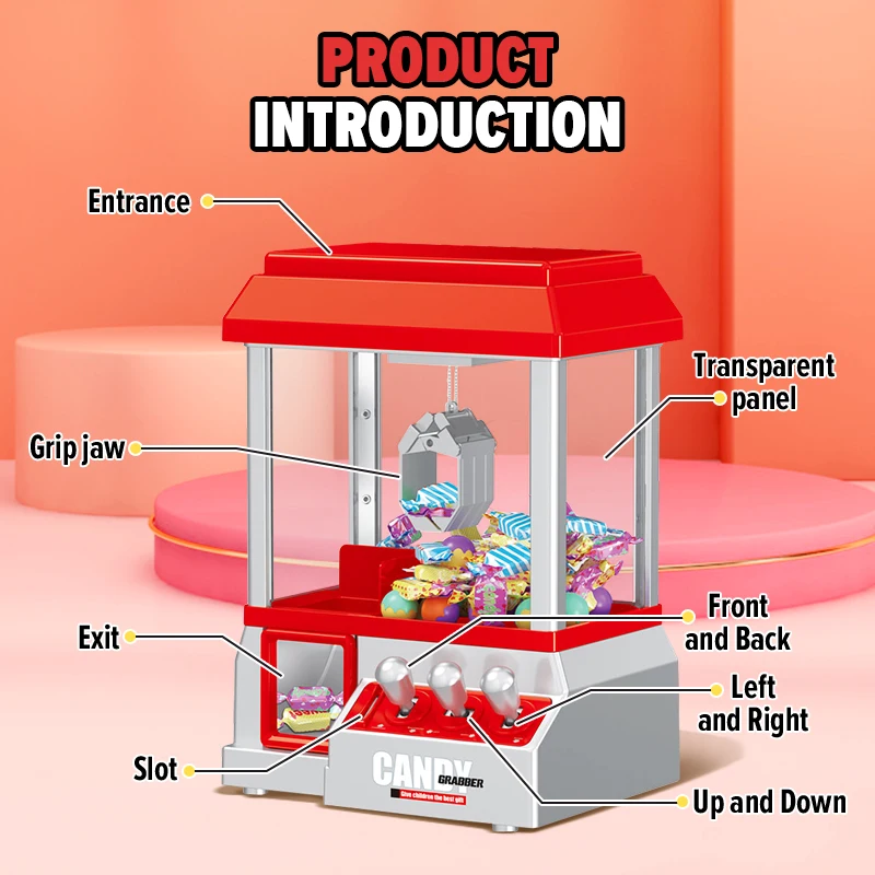Electronic Arcade Claw Toy Mac - Spicy Food Snacks ulasan dan harga