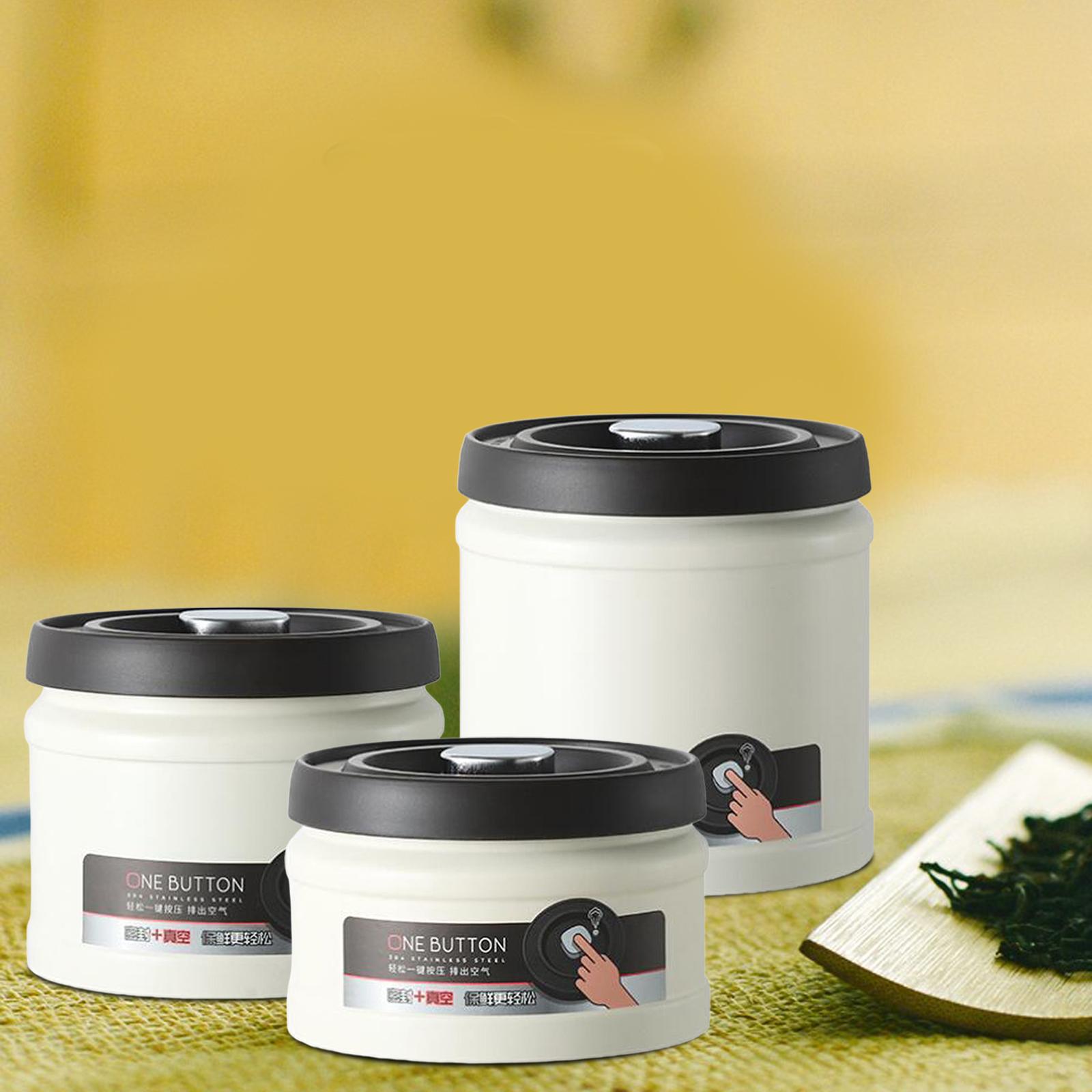 Vacuum Coffee Canister Easy to - Food Snacks Easy ulasan dan harga