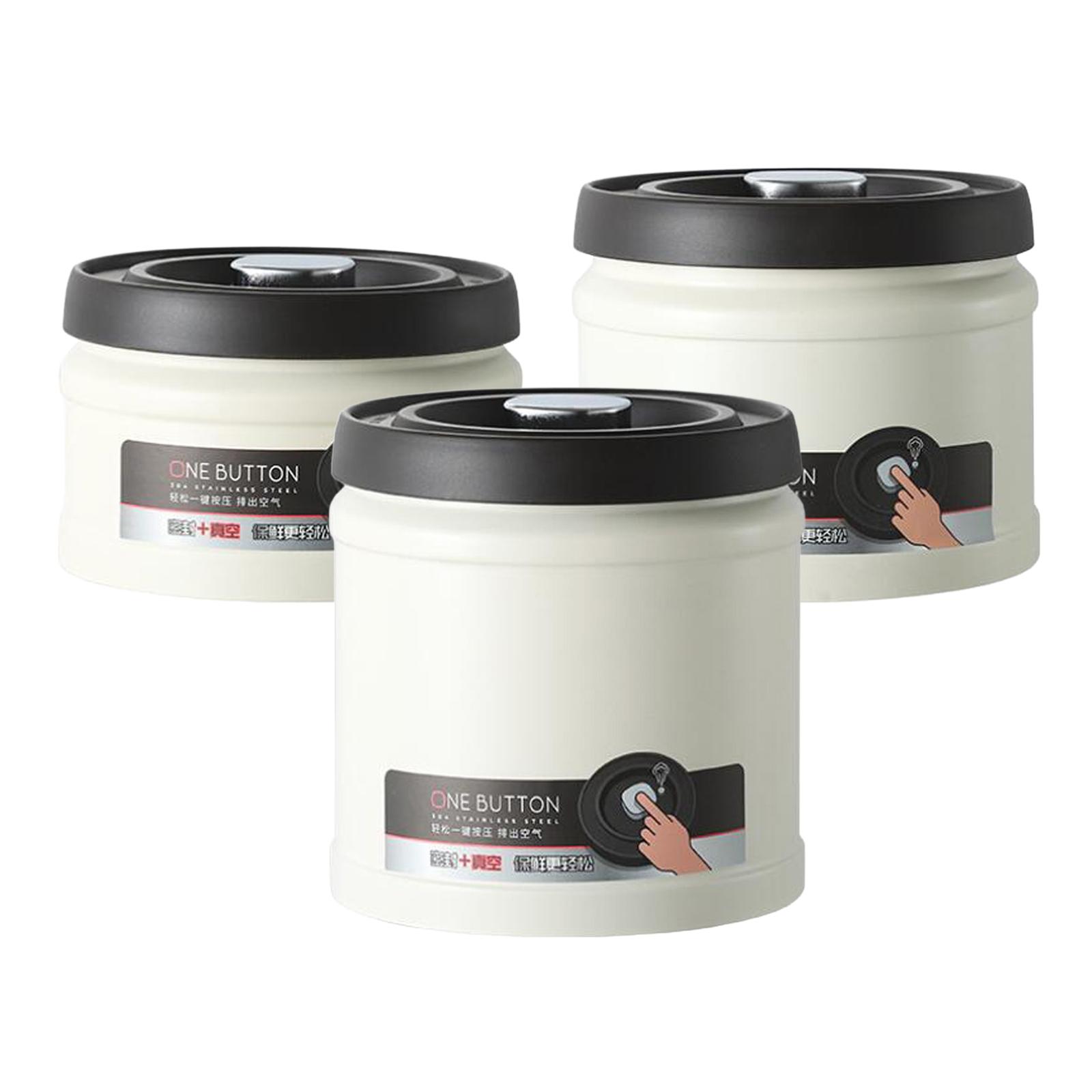 Vacuum Coffee Canister Easy to - Food Snacks Easy ulasan dan harga