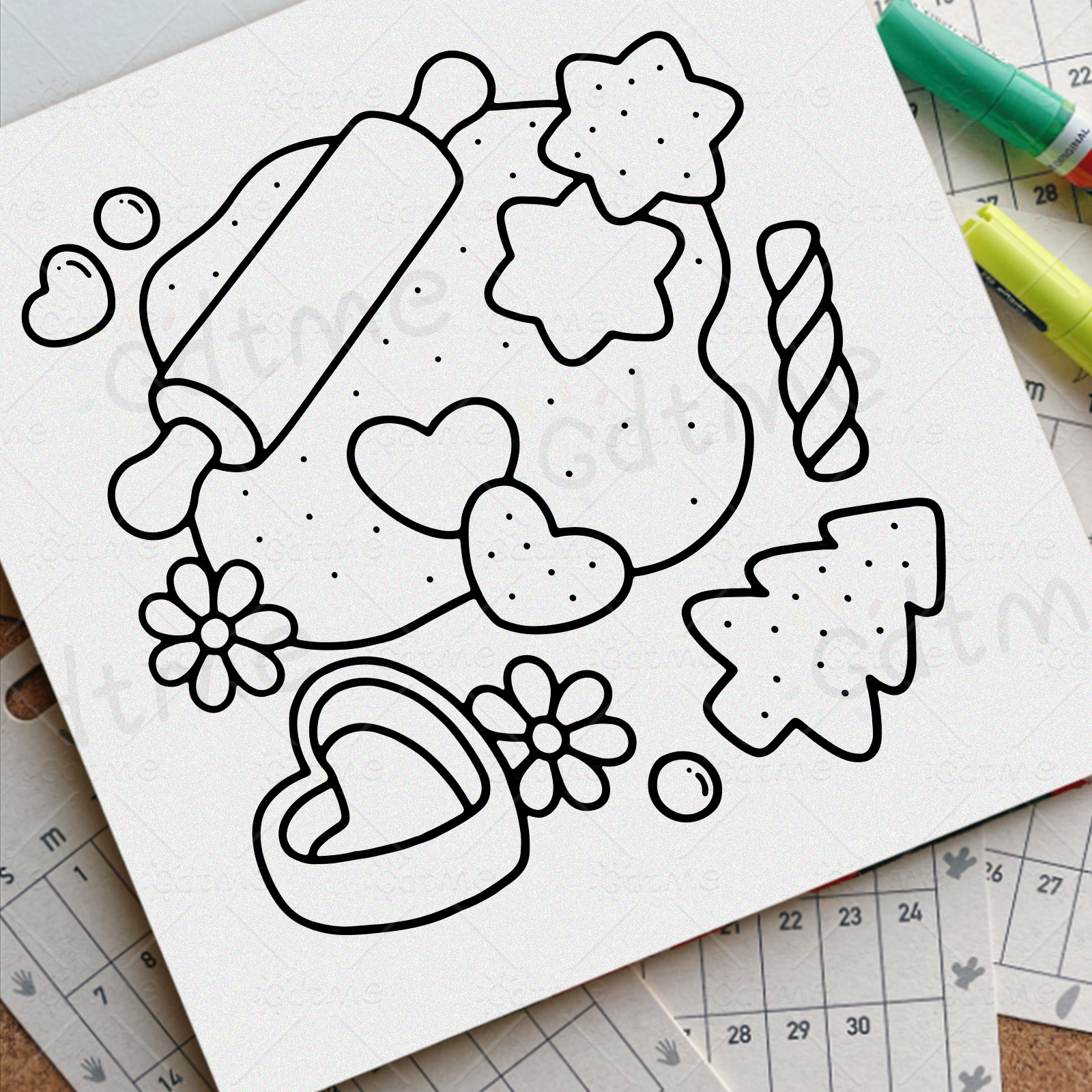 FOOD SWEETS Bold-easy Patterns - Food Y Snacks Coloring Book ulasan dan harga
