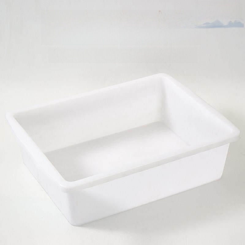 White Plastic Rectangular Stor - Spicy Food Snacks ulasan dan harga