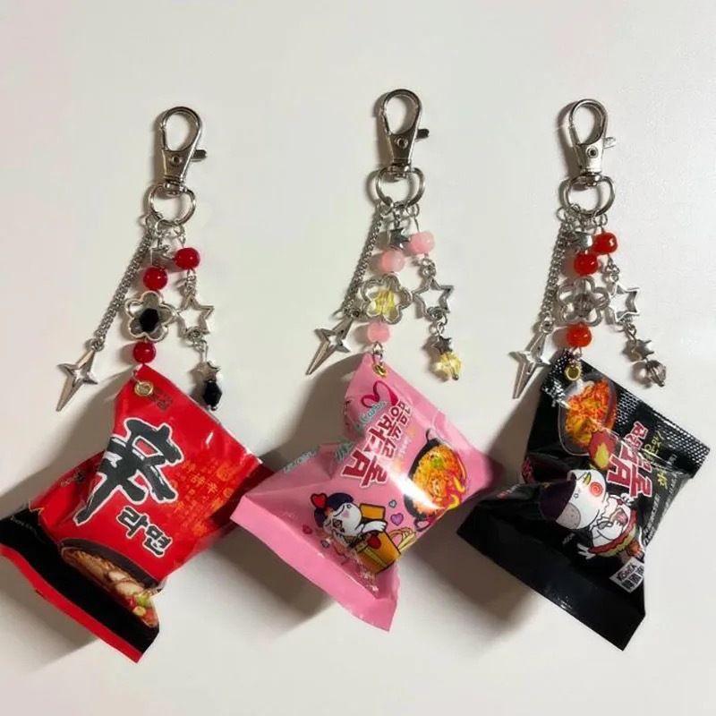 Buldak Ramen Keychain Korean S - Spicy Food Snacks ulasan dan harga