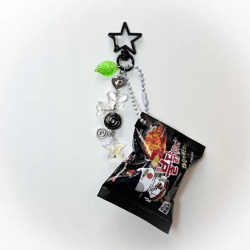 Buldak Ramen Keychain Korean S - Spicy Food Snacks ulasan dan harga