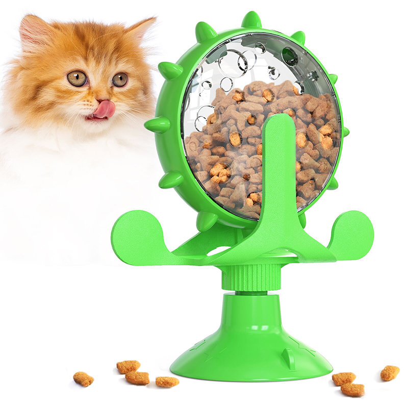 Rotating Windmill Style Cat Fo - Food Snacks Distribution ulasan dan harga