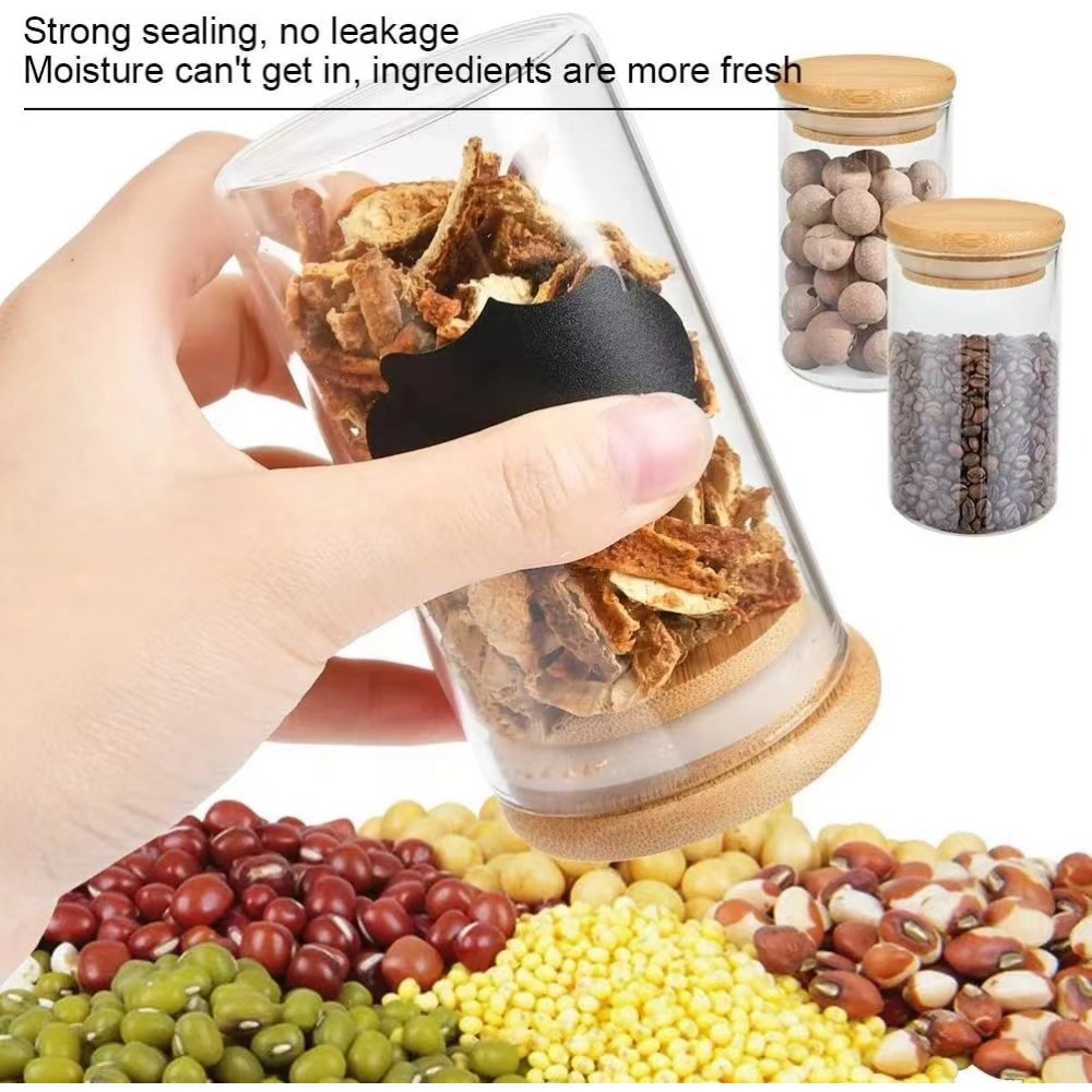Glass Food Storage Tank with M - Homemade Food Snacks ulasan dan harga