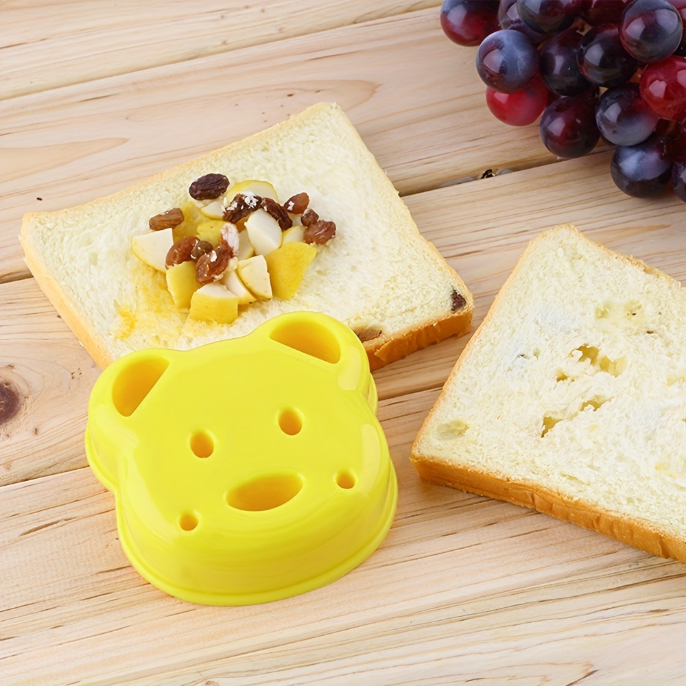 1Pc Cute Cartoon Bear Shaped S - Homemade Food Snacks ulasan dan harga