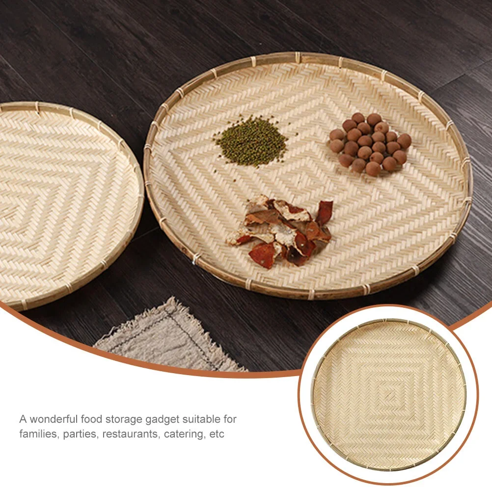Drying Dustpan Round Food Bask - Food Snacks To Eat ulasan dan harga