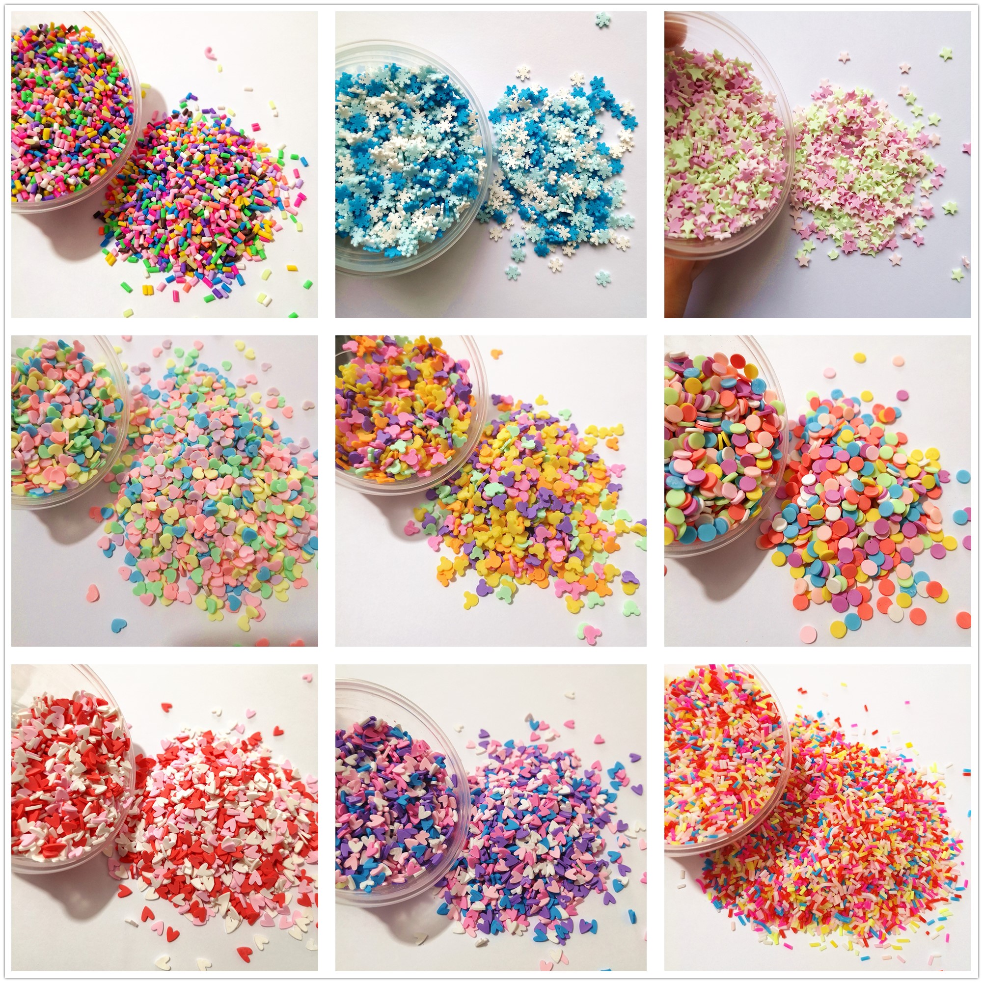 100g/bag Slime Filler Clay Spr - Spicy Food Snacks ulasan dan harga