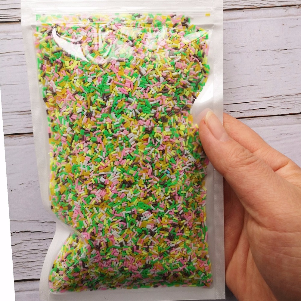 100g/bag Slime Filler Clay Spr - Spicy Food Snacks ulasan dan harga