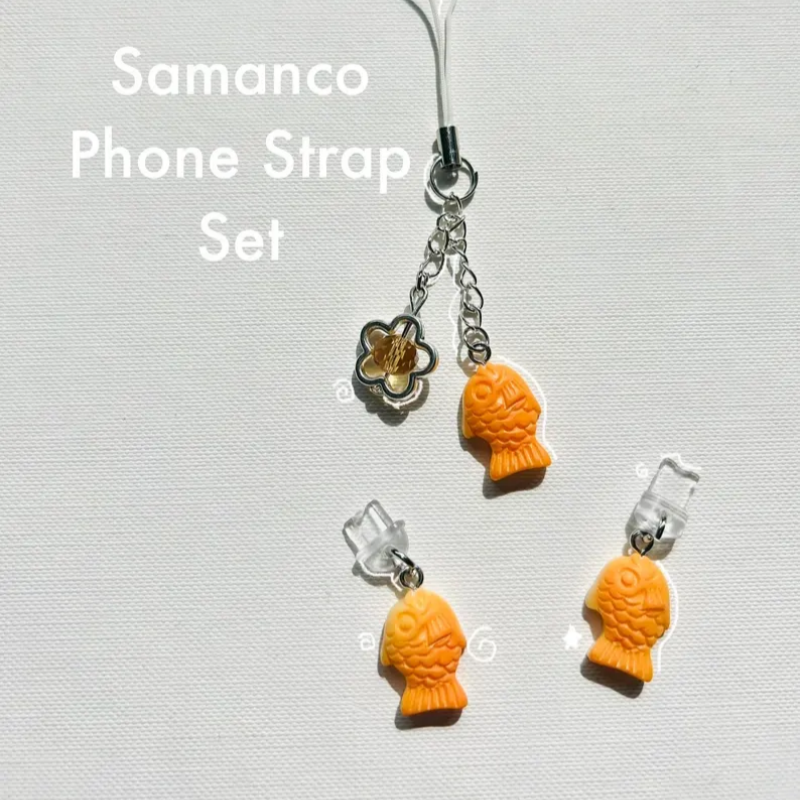Taiyaki phone charm| Kawaii ph - Zinc Food Snacks ulasan dan harga