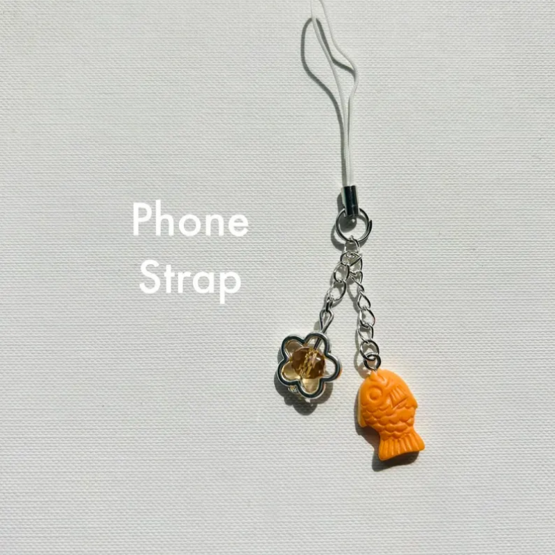 Taiyaki phone charm| Kawaii ph - Zinc Food Snacks ulasan dan harga