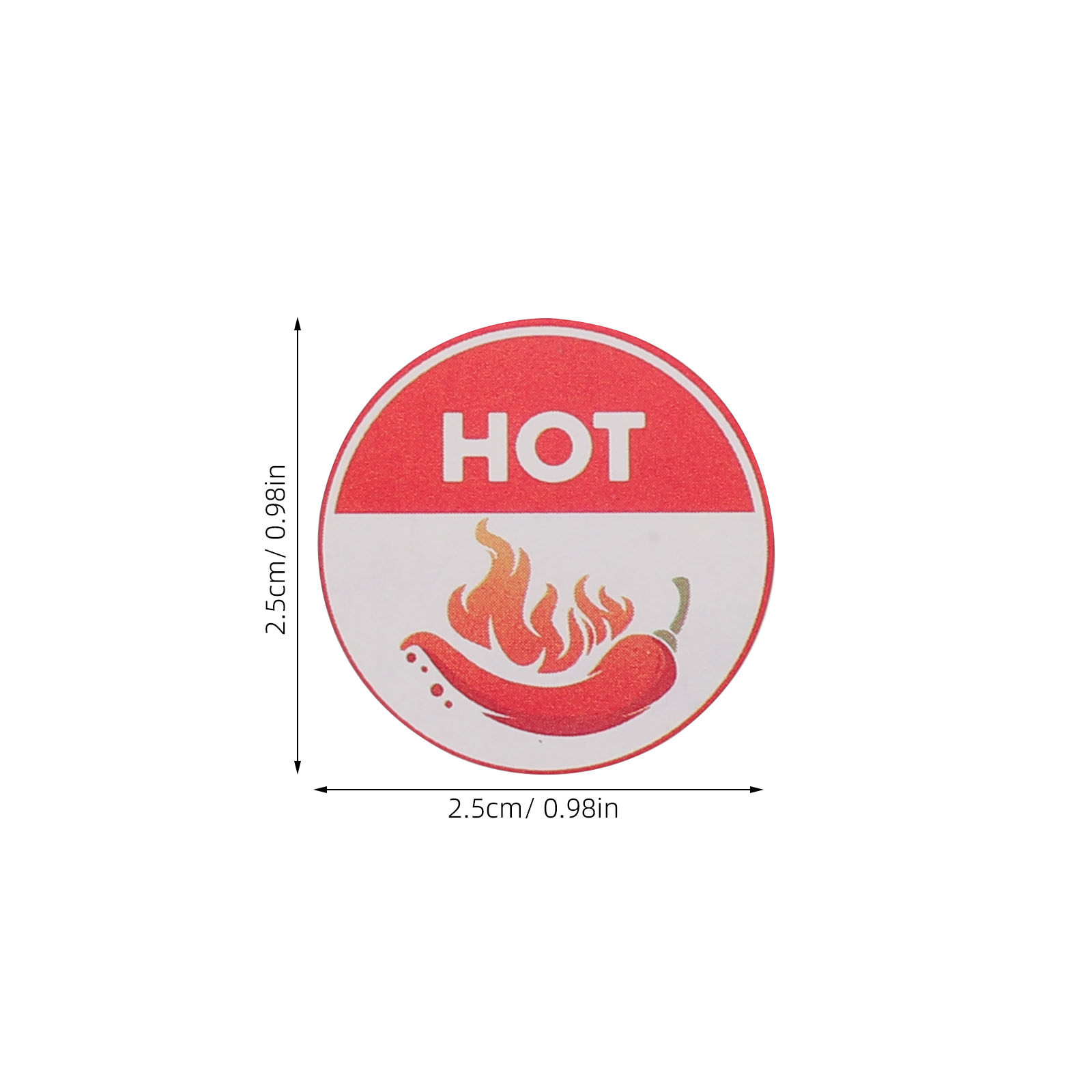 5 Rolls Round Spicy Hot Sticke - Spicy Food Snacks ulasan dan harga