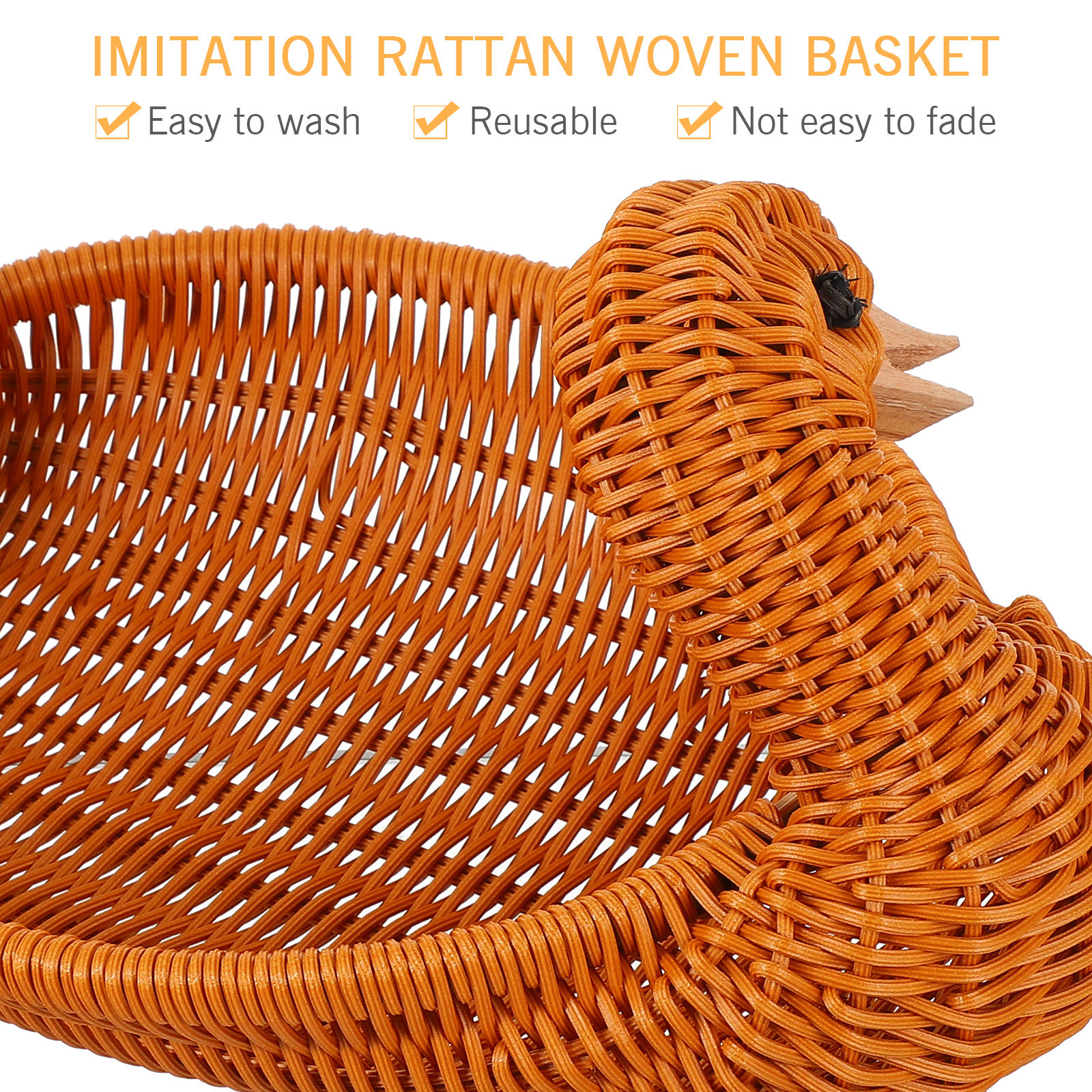 Imitation Rattan Woven Fruit B - Food Snacks Easy ulasan dan harga