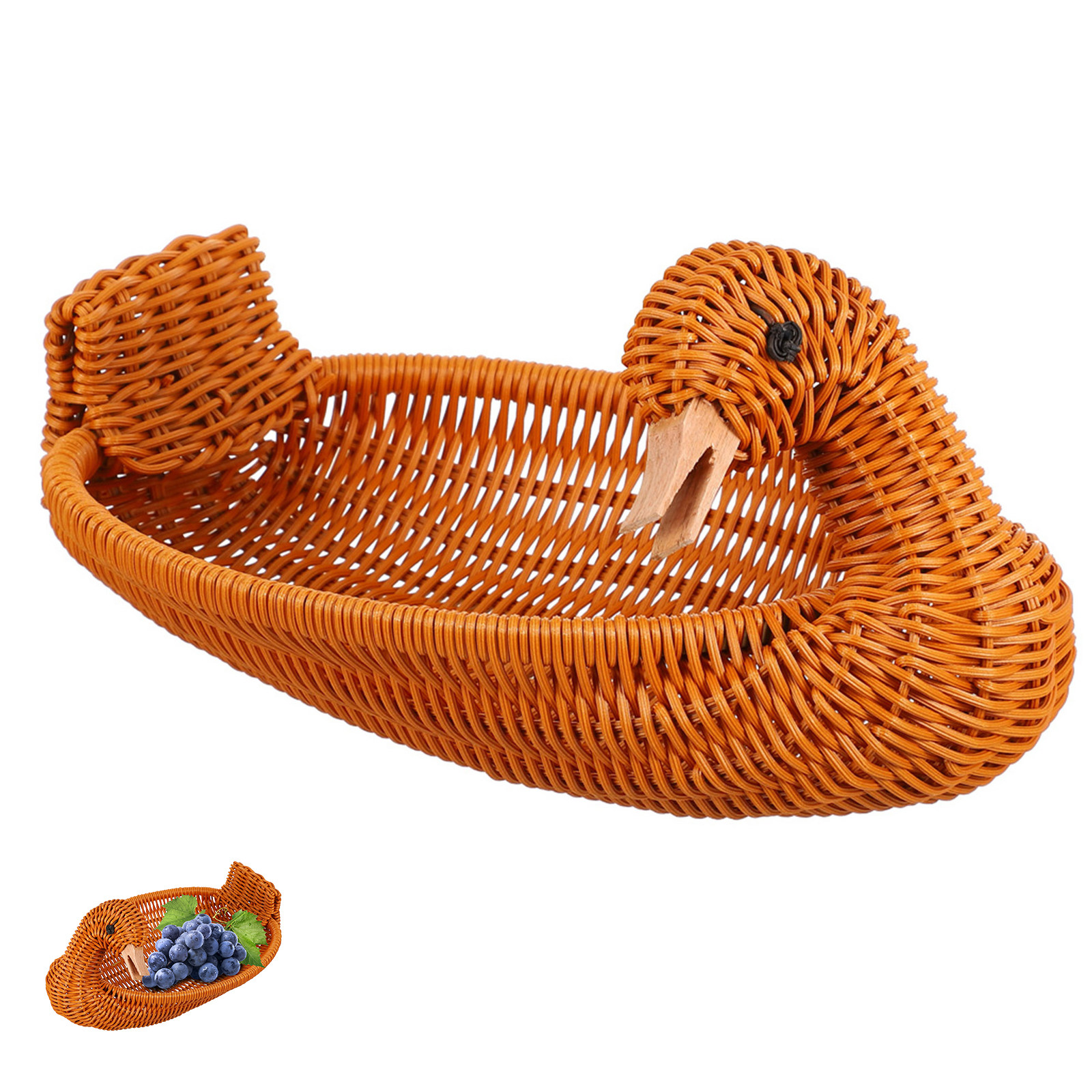 Imitation Rattan Woven Fruit B - Food Snacks Easy ulasan dan harga