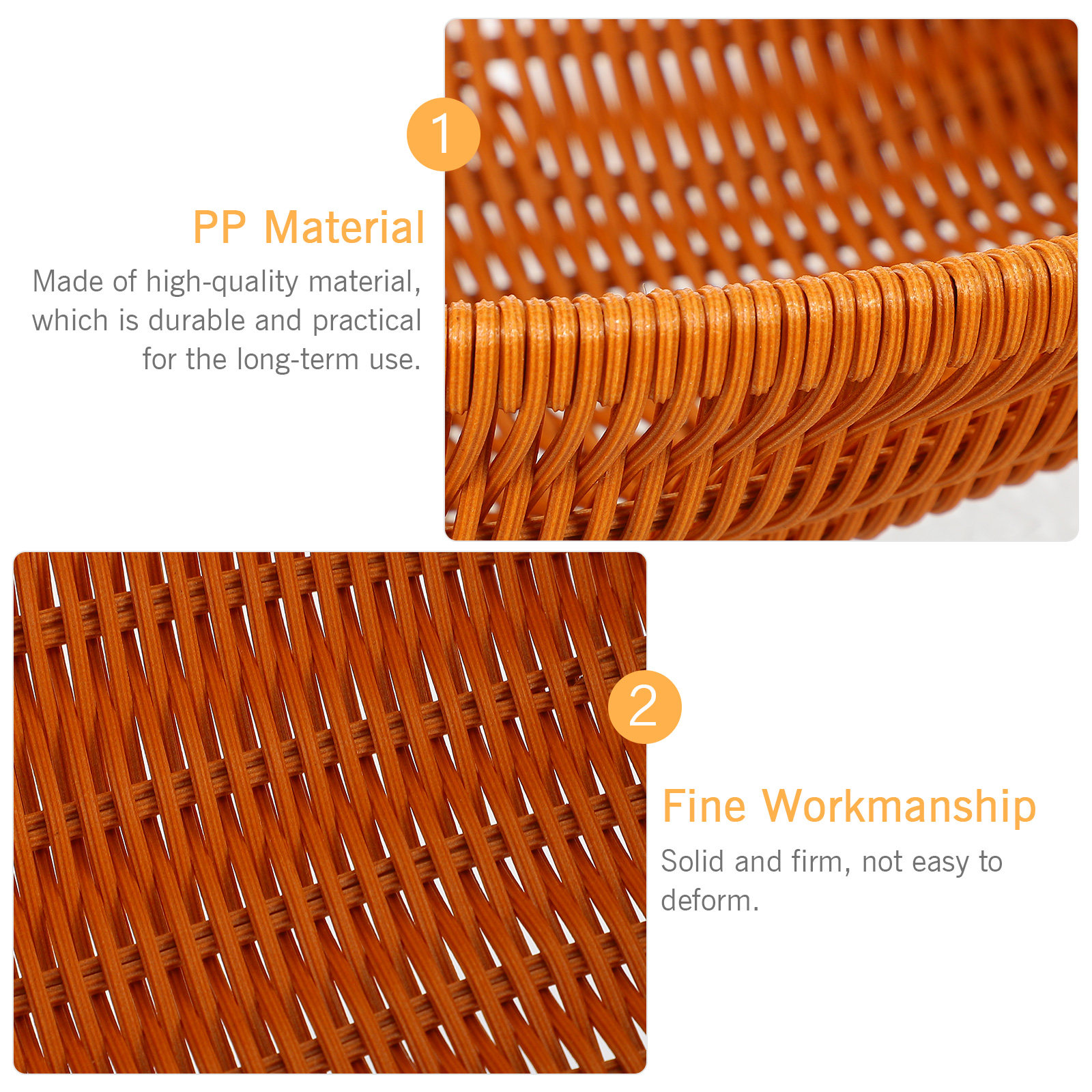 Imitation Rattan Woven Fruit B - Food Snacks Easy ulasan dan harga