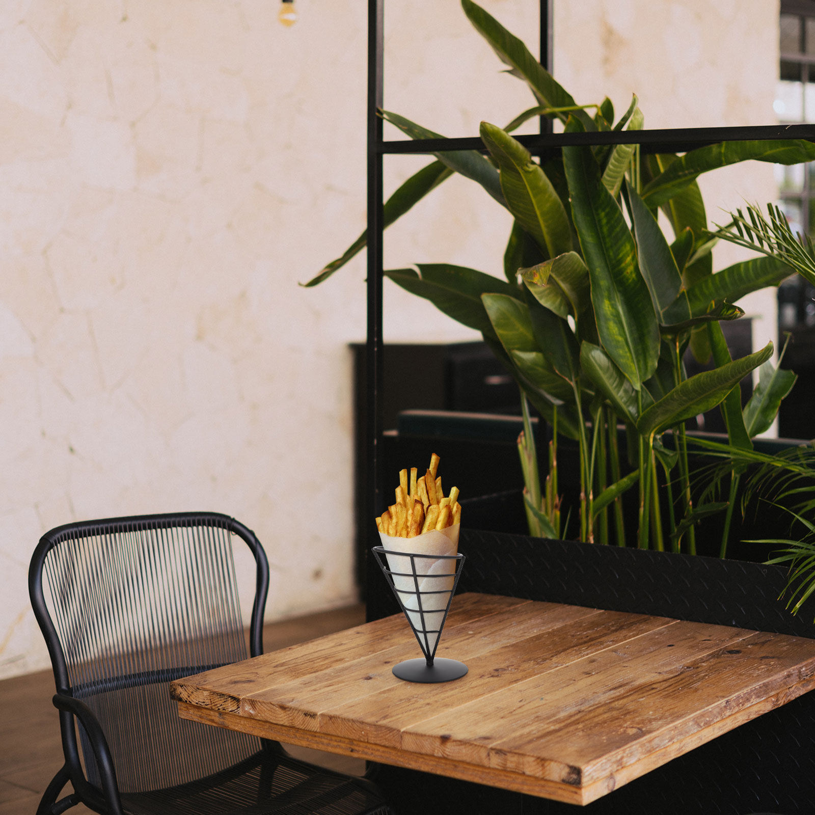 Iron French Fries Rack Sturdy  - Food Snacks Easy ulasan dan harga