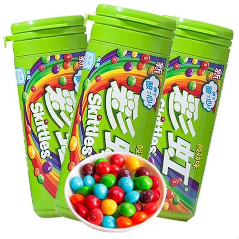 Skittles Candy Canned 1.06oz(3 - Food Snacks To Eat ulasan dan harga