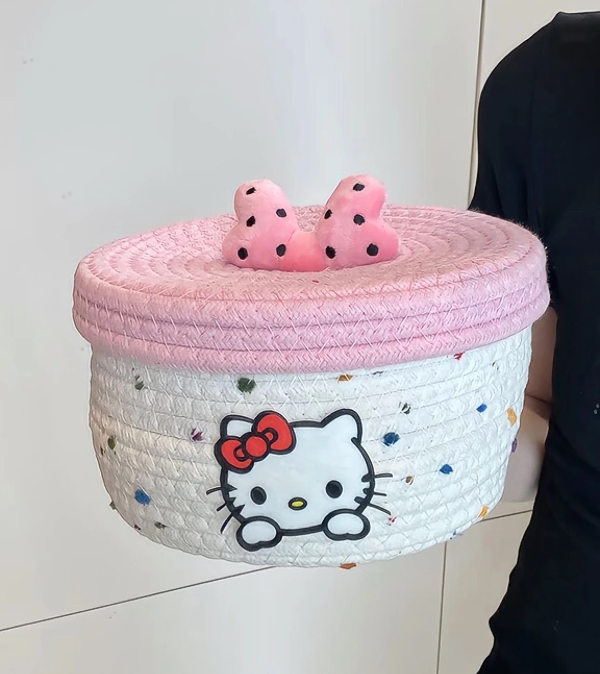 Cute Hello Kitty Cotton Hand-w - Food Snacks To Eat ulasan dan harga