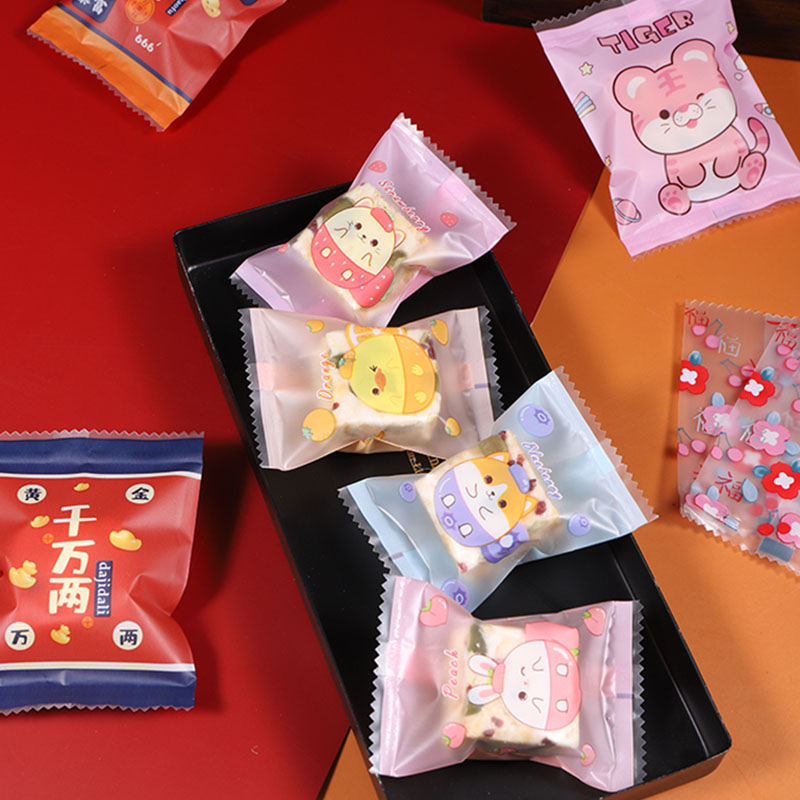 AQ Red Frosted Cartoon Chinese - Homemade Food Snacks ulasan dan harga