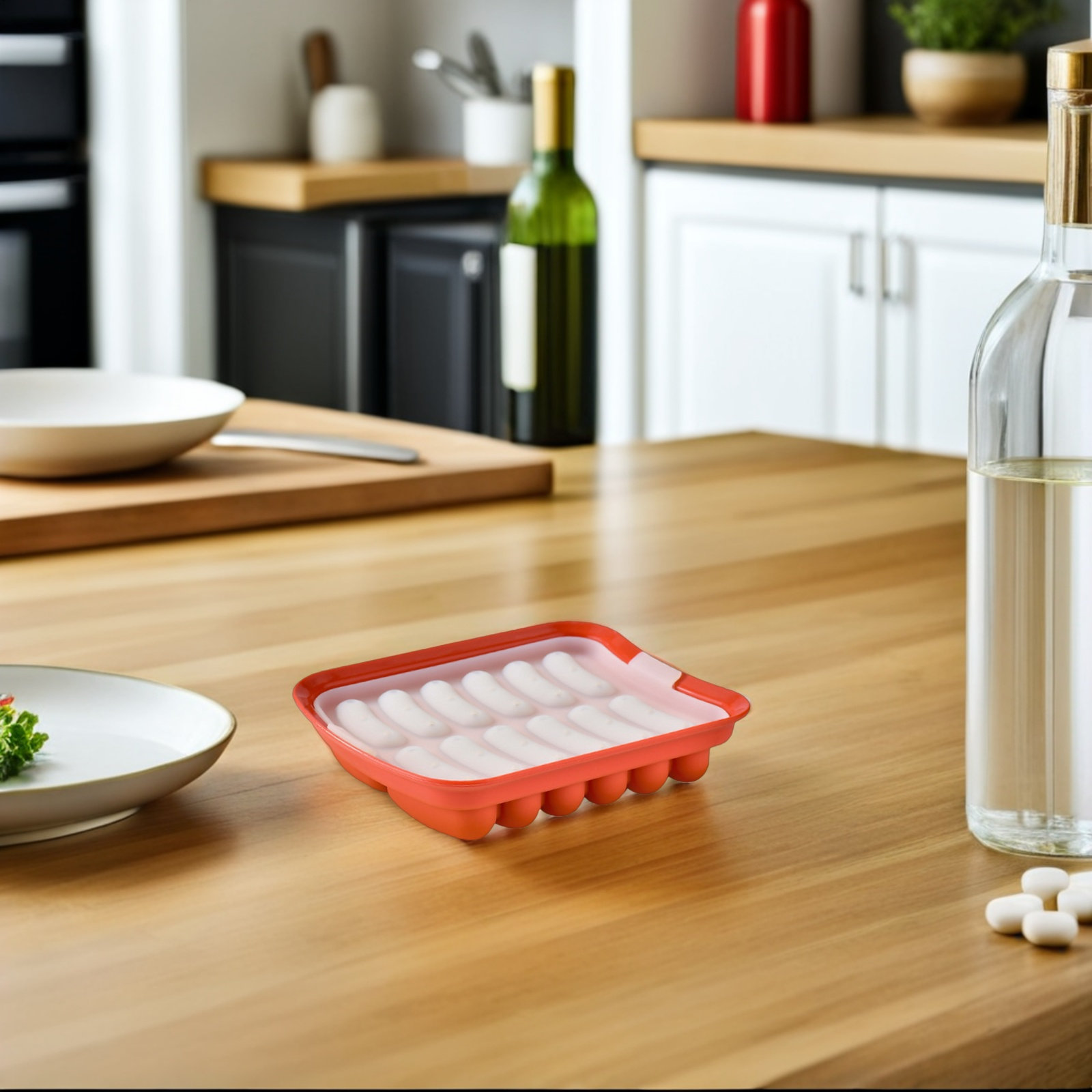 12-Cavity Silicone Sausage Mol - Homemade Food Snacks ulasan dan harga
