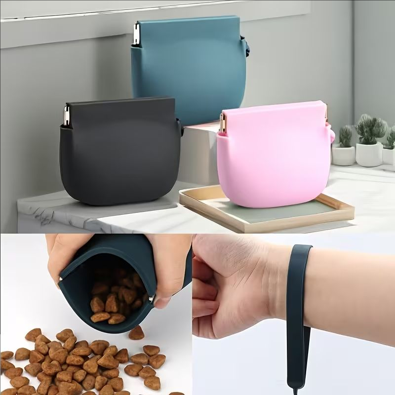 1pc dog snack bag portable pet - Food Snacks Easy ulasan dan harga