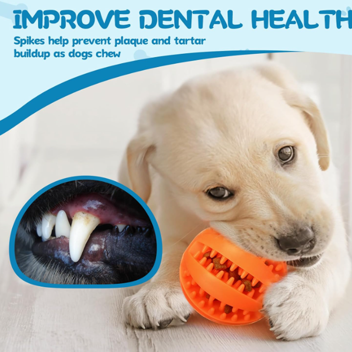 1pc Dog Toy Snack Ball Interac - Food Snacks Distribution ulasan dan harga